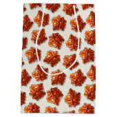 Sac Cadeau Moyen Motif canadien de sirop d'érable (Dos)