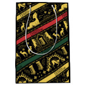 Sac Cadeau Moyen Motif couche Qilin (Devant)