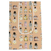 Sac Cadeau Moyen Motif de bouteille de parfum (Dos)