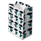 Sac Cadeau Moyen Motif de champignons mignons (Devant Angle)
