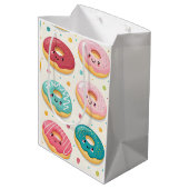 Sac Cadeau Moyen Motif de Donuts (Dos Angle)