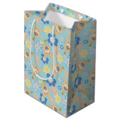Sac Cadeau Moyen Motif de fleurs Scooby-Doo (Dos Angle)