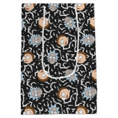 Sac Cadeau Moyen Motif de foudre Rick et Morty (Dos)