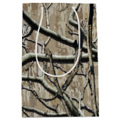 Sac Cadeau Moyen Motif de la chasse au camouflage 5 (Devant)