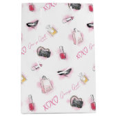 Sac Cadeau Moyen Motif de maquillage pour filles Gossip (Devant)