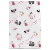 Sac Cadeau Moyen Motif de maquillage pour filles Gossip (Dos)