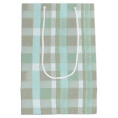 Sac Cadeau Moyen Motif de Noël côtier #2 ID1009 (Dos)