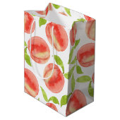 Sac Cadeau Moyen Motif de pêche aquarelle  (Dos Angle)