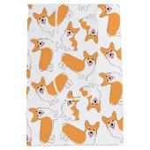 Sac Cadeau Moyen Motif de Pembroke Welsh Corgi (Dos)