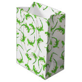 Sac Cadeau Moyen Motif de reptile Gecko Lizard (Dos Angle)