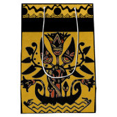 Sac Cadeau Moyen Motif de tatouage ethnique tribal (Dos)