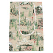 Sac Cadeau Moyen Motif des emplacements de derry (Dos)