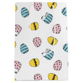 Sac Cadeau Moyen Motif des oeufs de Pâques Snoopy (Dos)