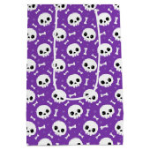 Sac Cadeau Moyen Motif d'Halloween mou (Dos)