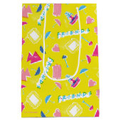 Sac Cadeau Moyen Motif d'icône Neon FRIENDS™ (Dos)
