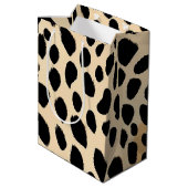 Sac Cadeau Moyen Motif d'impression Cheetah (Dos Angle)
