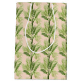 Sac Cadeau Moyen Motif d'intérieur de palmier de l'oasis | (Dos)