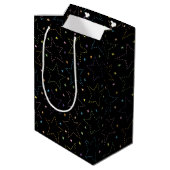 Sac Cadeau Moyen Motif du ciel de nuit étoilé (Dos Angle)