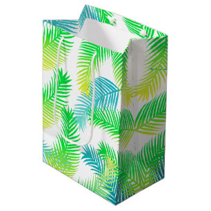 Sac Cadeau Moyen Motif feuille Palm