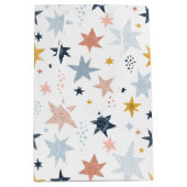Sac Cadeau Moyen Motif Fun Star (Devant)