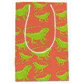 Sac Cadeau Moyen Motif Iguana Lizard (Devant)