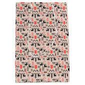 Sac Cadeau Moyen Motif national de style ukrainien (Devant)