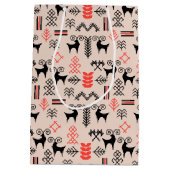 Sac Cadeau Moyen Motif national de style ukrainien (Dos)