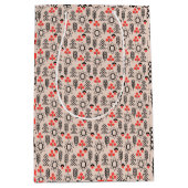 Sac Cadeau Moyen Motif national de style ukrainien (Devant)