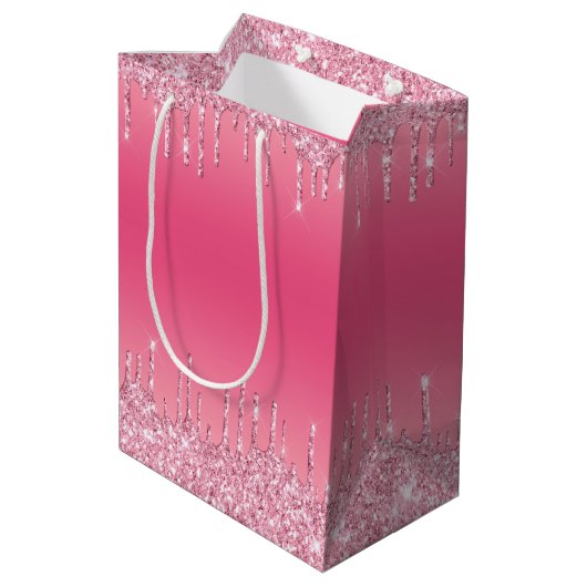 Sac Cadeau Moyen Motif Pastèque (Dos Angle)