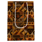 Sac Cadeau Moyen Motif rayure rustique du Sud-Ouest (4) (Dos)