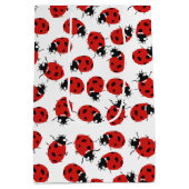 Sac Cadeau Moyen Motif Red Ladybug (Dos)