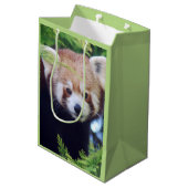 Sac Cadeau Moyen Motif Red Panda (Dos Angle)