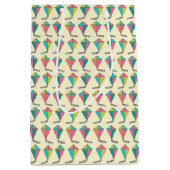 Sac Cadeau Moyen Motif Retro Kite (Devant)