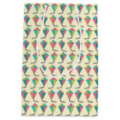 Sac Cadeau Moyen Motif Retro Kite (Dos)