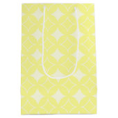 Sac Cadeau Moyen Motif shippo jaune citron (Dos)