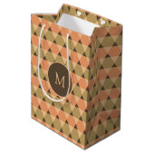 Sac Cadeau Moyen Motif Triangles (Dos Angle)