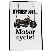 Sac Cadeau Moyen Motorcycle Biker Anniversaire Motorcycle (Devant)
