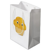 Sac Cadeau Moyen Muffin de maïs caricaturé mignon (Dos Angle)