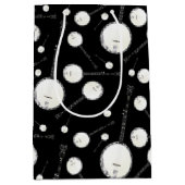 Sac Cadeau Moyen Musique Banjo (Devant)