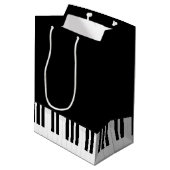 SAC CADEAU MOYEN MUSIQUE DE PIANO (Dos Angle)