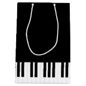SAC CADEAU MOYEN MUSIQUE DE PIANO (Dos)