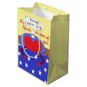 Sac Cadeau Moyen My Heart Dreams of You : (Dos Angle)