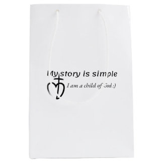 Sac Cadeau Moyen My story is simple