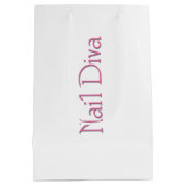 Sac Cadeau Moyen Nail Diva  (Dos)
