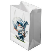 Sac Cadeau Moyen Nain de Golf (Devant Angle)