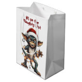 Sac Cadeau Moyen Naughty List Gremlin (Dos Angle)