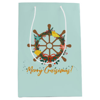 Sac Cadeau Moyen Nautique de Noël de croisière