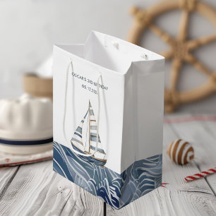 Sac Cadeau Moyen Nautique voilier