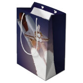 Sac Cadeau Moyen Navette spatiale (Dos Angle)