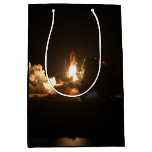 Sac Cadeau Moyen Navette spatiale Terre Orbitale Nuit Spacecraft Ca